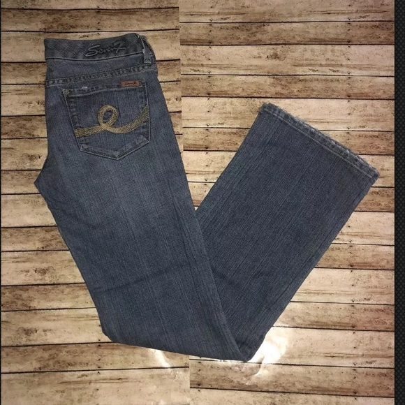 Seven7 Denim - 🚨 Seven7 Women's Boot Cut Distressed Jeans 28